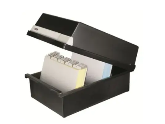 Han Kort Fil Med Alder Han Kartei Polystyren A5 Sort Hn95513 01 Han Kort Fil Med Alder Han Kartei Polystyren A5 Sort Hn95513 01