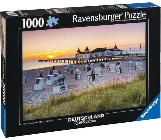 Ravensburger Puslespill 1000 Brikker Ostseebad Ahlbeck Ravensburger Puslespill 1000 Brikker Ostseebad Ahlbeck