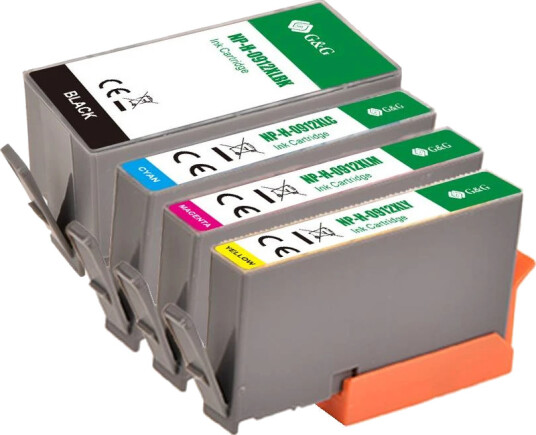 TB Blekkpatron Pakke 912XL Sort/CMY Høykapasitet (30ml/3x10.5ml), erstatter HP 3YP34AE