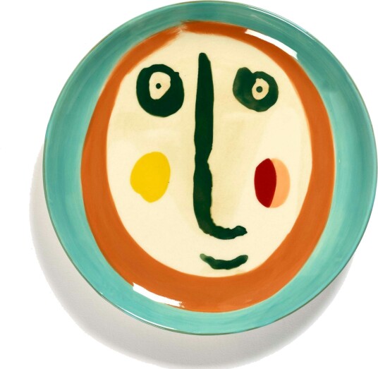 Feast N°2 Tallerken 19 cm Multi