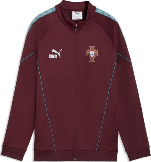 Portugal Treningsjakke King Anthem World Cup 2026 Ruby Shimmer Barn PUMA størrelse 152 cm