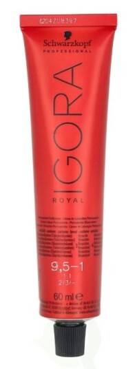 Schwarzkopf Igora Royal Permanent Colour Cream 60 ml 9.5-1 Schwarzkopf Igora Royal Permanent Colour Cream 60 ml 9.5-1