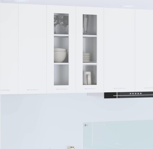  Hengende skap med dør Riga Hvit 60 x 31 x 80 cm Konstruert tre