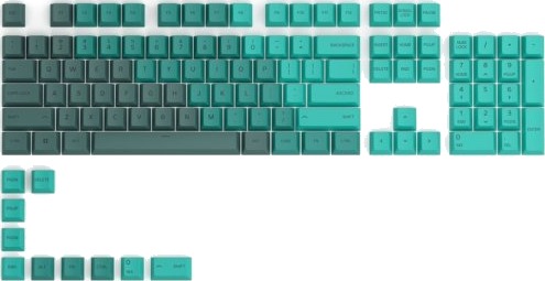 Glorious GPBT RF DE Tastaturtaster Flerfarget
