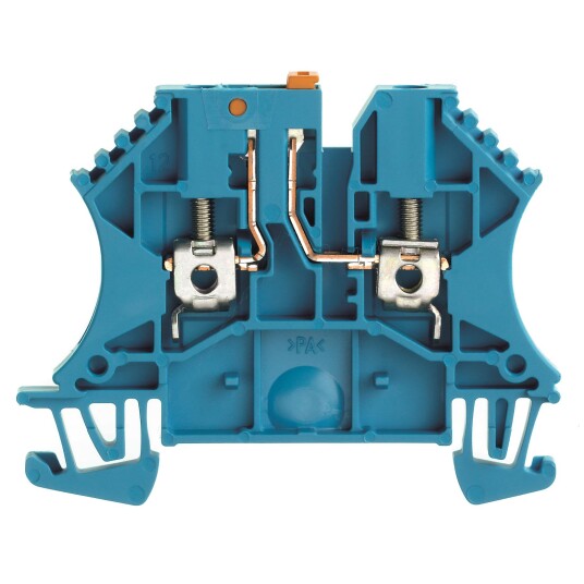 Weidmüller WTR 2,5 STB 2,3 BL Testsplint blå 1,5–4 mm² Elfordeling & strømforsyning