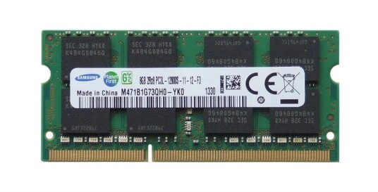 M471B1G73QH0 YK0 Samsung 8GB PC3L 12800 DDR3 1600MHz non ECC Unbuffered CL11 204 Pin