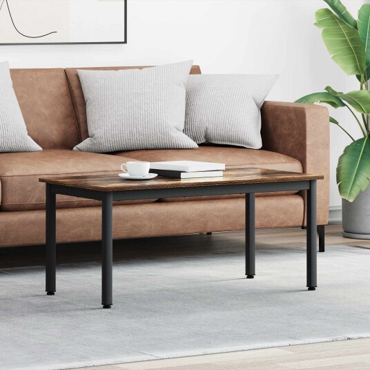 Kaffebord Røyk Eik 100 x 50 x 45 cm Konstruert tre