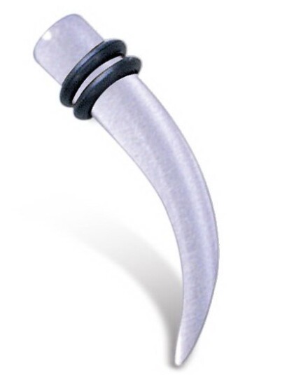 Utgått Akryl Claw Blank Ørepiercing Strl 5 mm