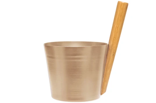 Rento Saunakiulu 5l Aluminium Champagne