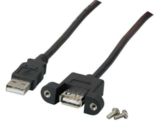 MICROCONNECT USB2.0 Extension A-A M-F 1,8m MICRO MICROCONNECT USB2.0 Extension A-A M-F 1,8m MICRO