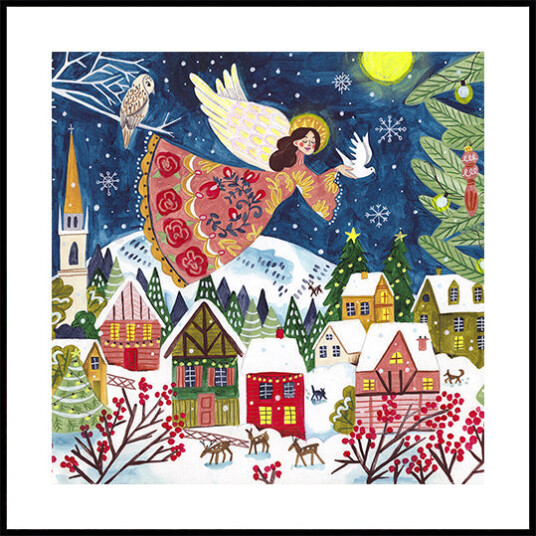 Angel of Peace square Plakat Plakat / 30x30cm