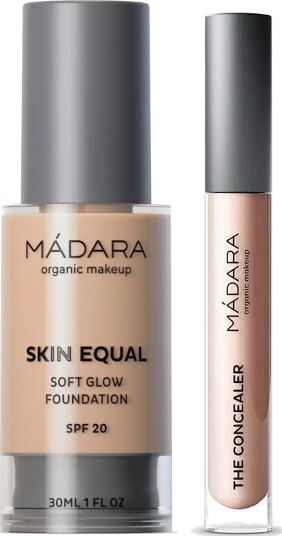 Mádara Bundle Skin Equal Foundation #20 Ivory 30ml & The Concealer #25