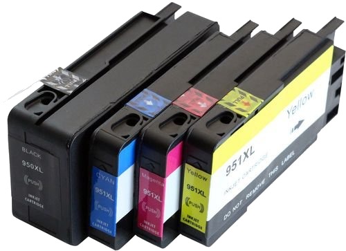 950XL blekkpatron MultiPack Bk/C/M/Y for HP