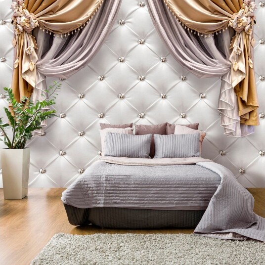 Fototapet Curtain Of Luxury 300x210 - Artgeist sp. z o. o.