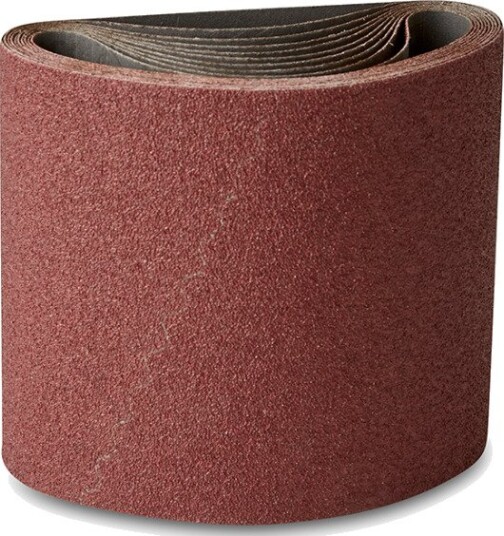 200x480 mm gulvslipebånd rød 10 stk. Korn P16