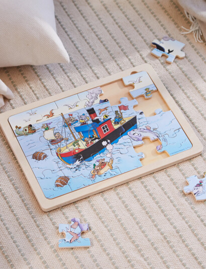 Rasmus Klump Træpuslespil Mary Multi/patterned One Size
