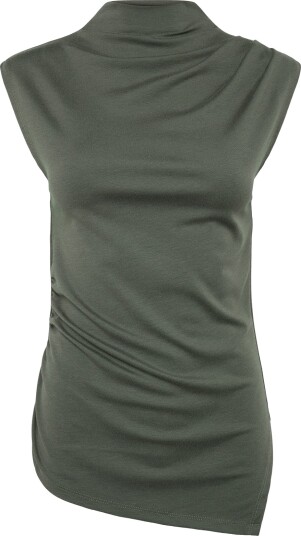 Object Objkelly S/L High Neck Top E Tne 26 Khaki green M