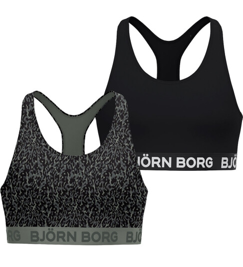 Björn Borg Cotton Stretch Soft Top 2P Khaki green 158 164