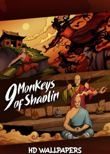 9 Monkeys of Shaolin - HD Wallpapers (PC)