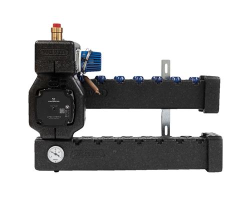 Wavin Midishunt 5 Kreds Isoleret m/Grundfos UPM3 Hybrid 15 70 Pumpe Wavin Midishunt 5 Kreds Isoleret m/Grundfos UPM3 Hybrid 15 70 Pumpe
