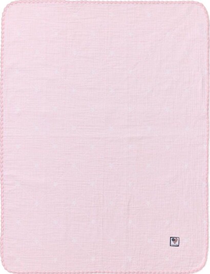 Lexington Baby Signature Star Pledd 70x75 cm Hvit / Blå