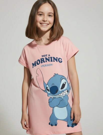 Lilo & Stitch Nightdress Pink 98 Lilo & Stitch Nightdress Pink 98