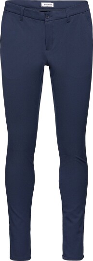 Woodbird Steffen Twill Pant Blue 26 x 34