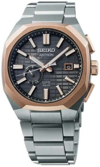 Seiko Herreklokke SSJ014J1 Astron Grå/Titan Ø41.2 mm