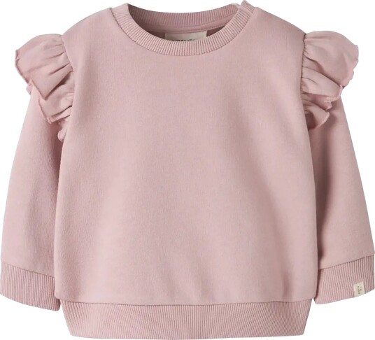 Lil"Atelier Nbfilondon Res Ls Sweat Bru Lil Pink 68