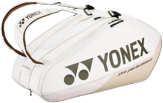Yonex Sand Beige Pro Racket Bag x9 Yonex Sand Beige Pro Racket Bag x9