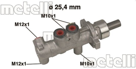 Hovedbremsesylinder METELLI 05-0415