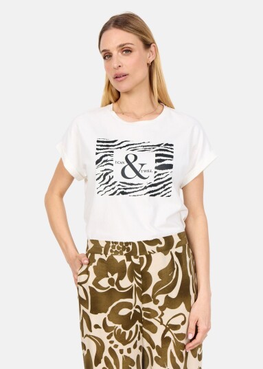 Soya Concept Sc Rina Fp 7 Offwhite 2xl T Shirts