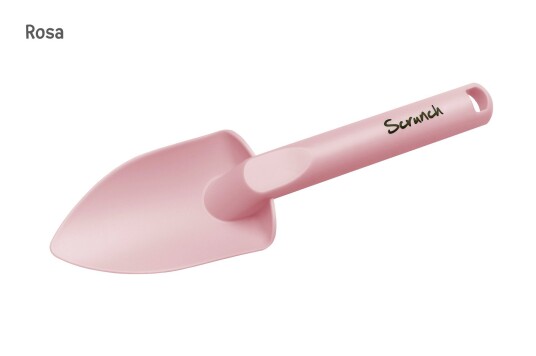 Scrunch Spade 21 cm. Rosa