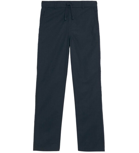 Lyle & Scott Linbukser Linen Trouser Blå