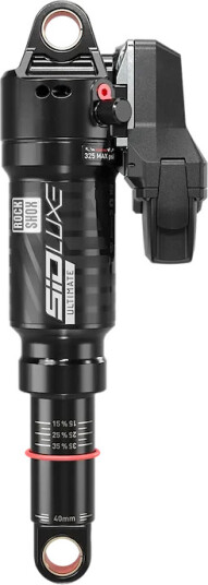 RockShox SID Luxe bakdemper ultimate flight attendant rebound 57 commpression 27 størrelse 185x50