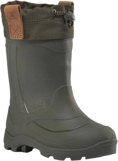 Kamik Kids' Tundra JR Khaki 33/34 Kamik Kids' Tundra JR Khaki 33/34