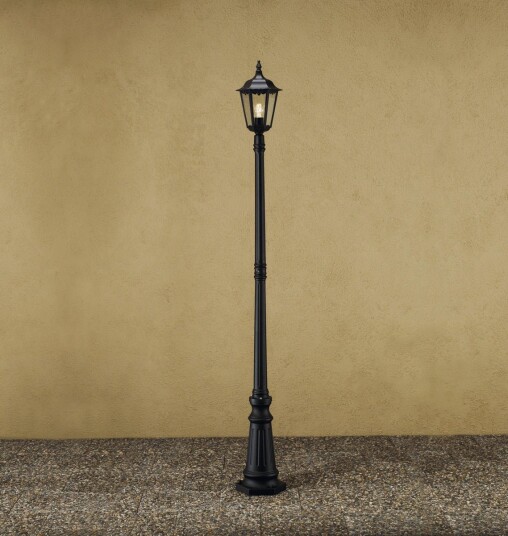 Konstsmide Firenze stolpe - Svart 210cm