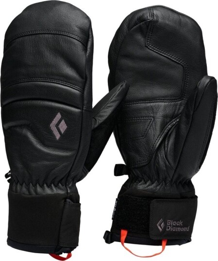 Black Diamond Spark Mitts Black Black Diamond Spark Mitts Black