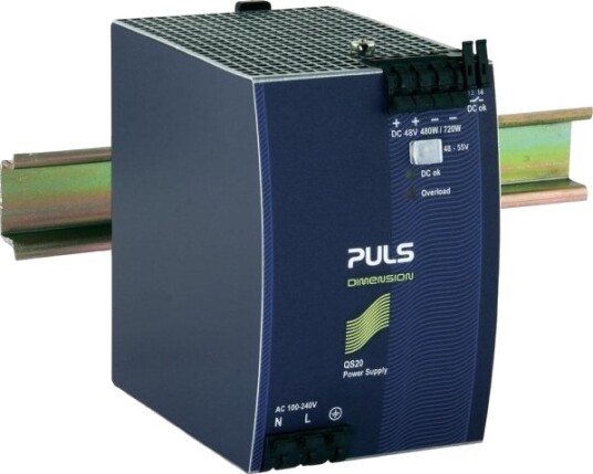 Puls QS20.481 Strømforsyning DIN 48V DC 10A 480W