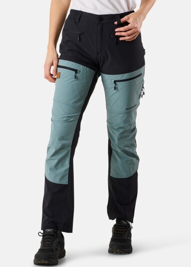 Swedemount Lofoten Stretch Pants W Black/Sage Green 42 Bukser