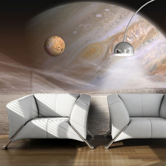Veggmaleri A Small And A Large Planet 250x193 - Artgeist sp. z o. o.