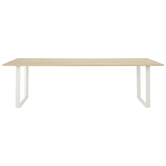 Muuto 70/70 Bord 108x255 cm Eikefiner / Hvit