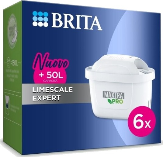 Brita Maxtra Pro 6 Filtre Limescale Expert 4006387121983 Filterpatron Hvit 4006387121983 Brita Maxtra Pro 6 Filtre Limescale Expert 4006387121983 Filterpatron Hvit 4006387121983