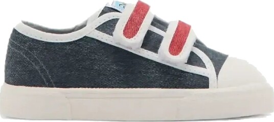 Mango Two Tone Velcro Trainers Blue 24