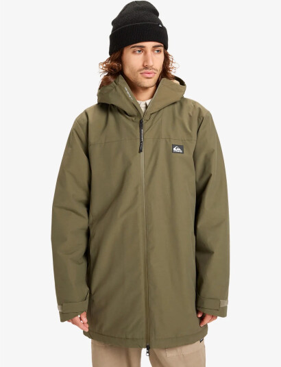 Quiksilver Overcast 3K Parka - Khaki green - L Quiksilver Overcast 3K Parka - Khaki green - L