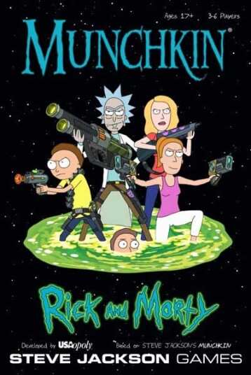 Munchkin: Rick and Morty - Brettspill fra Outland