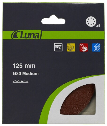 Sliperondell 125 k180 8-hull