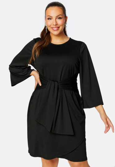 Happy Holly Petra tie dress Black 32/34