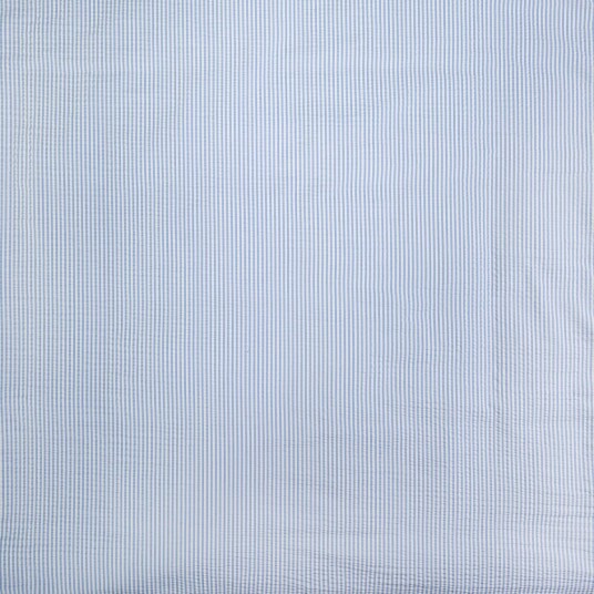 ERWIN M. Metervare Den Haag krepp; 160 cm (B); Blå