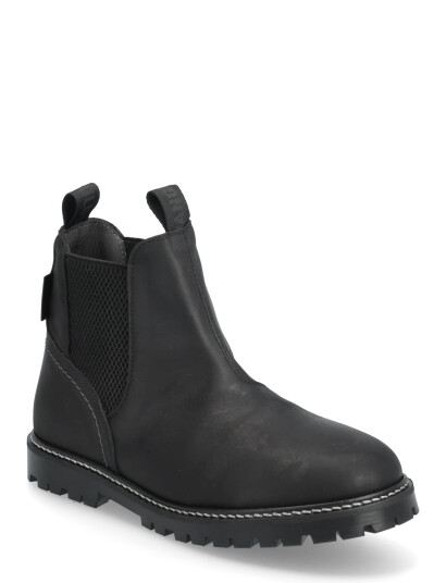 ANGULUS Booties - Flat - With Elastic - Black - 33 ANGULUS Booties - Flat - With Elastic - Black - 33